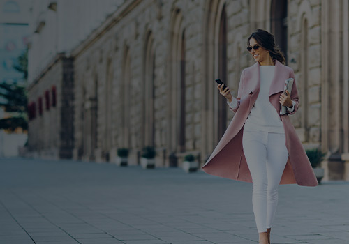 Luxury Woman Walking