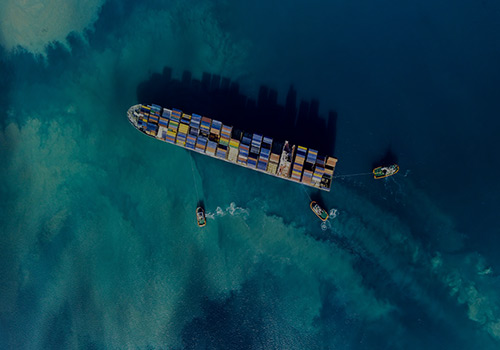 Cargo Ship in the Water