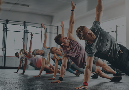 Group of People Working Out