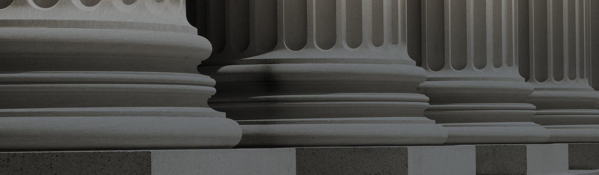 Close Up of Building Columns