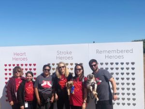 San Mateo Heart Walk group shot