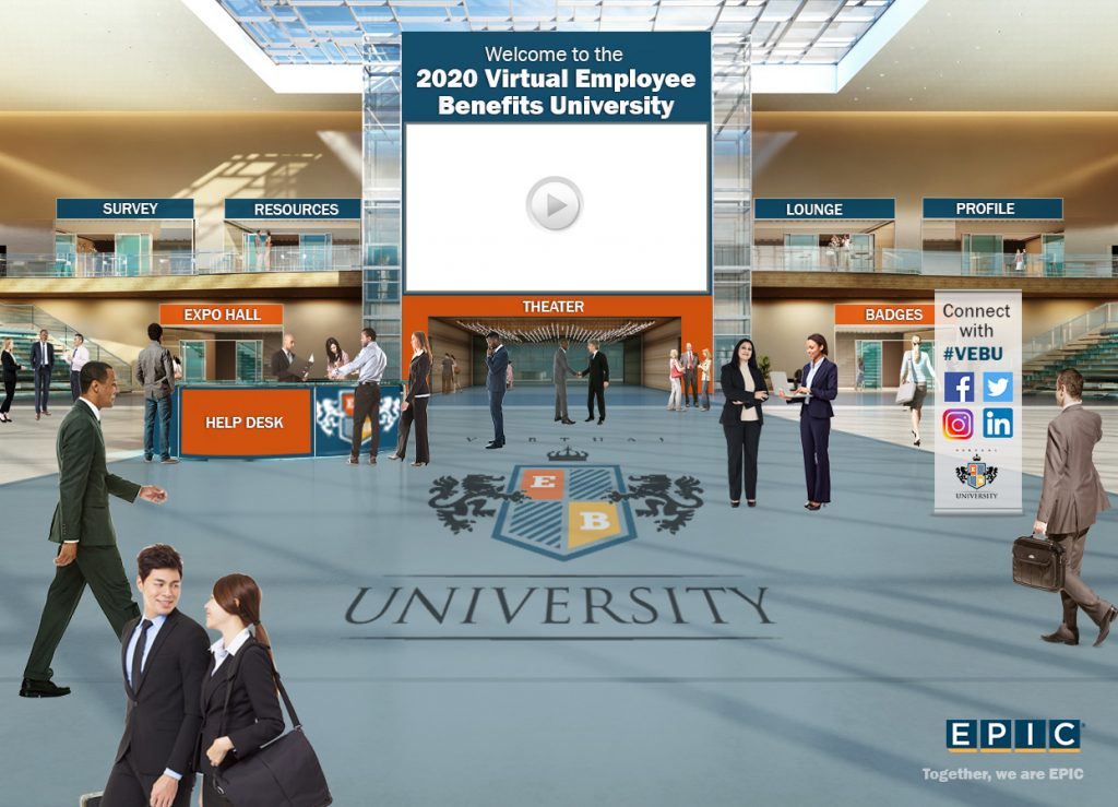 Employee Benefits Virtual Lobby