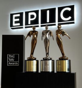 EPIC is Silver and Bronze Telly Award Winner