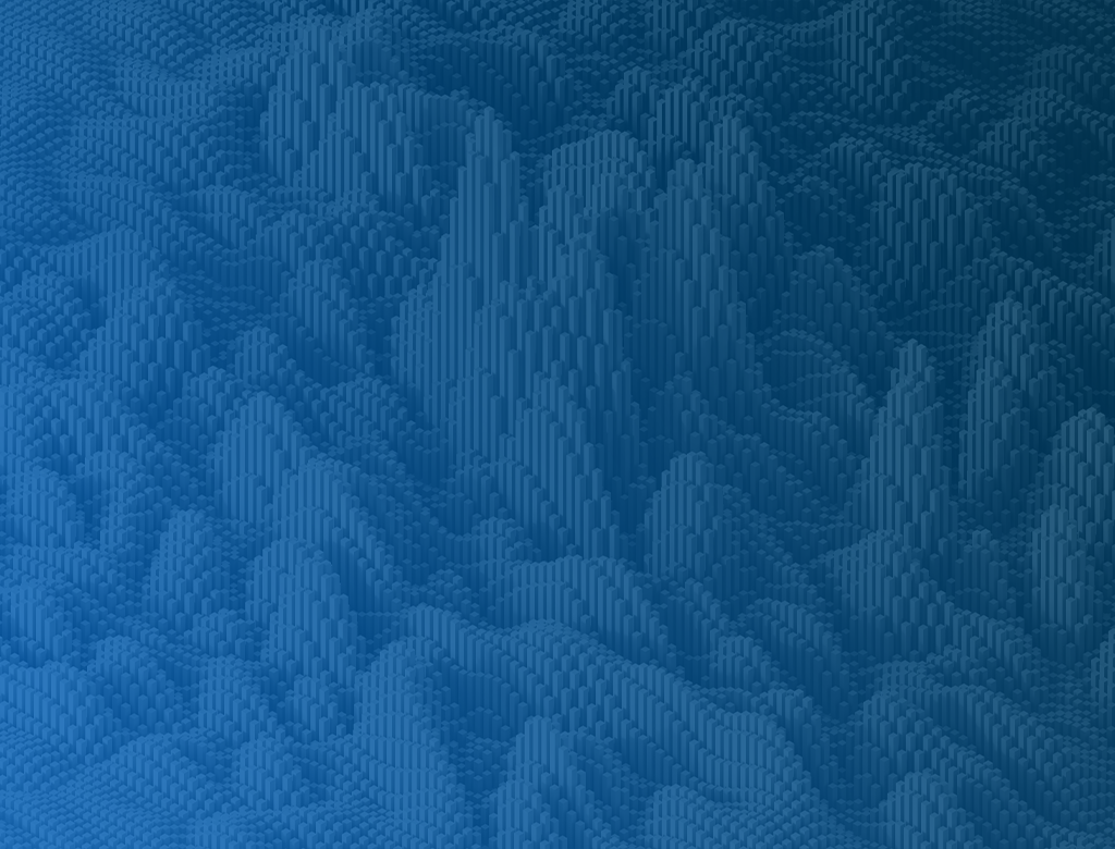 waves made of numerous bars