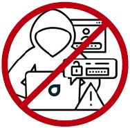 no hackers icon