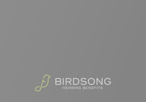 decorative tile with Birdsong logo
