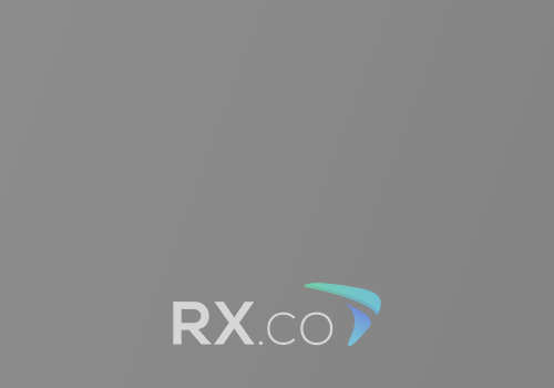 decorative tile with Rx.co logo