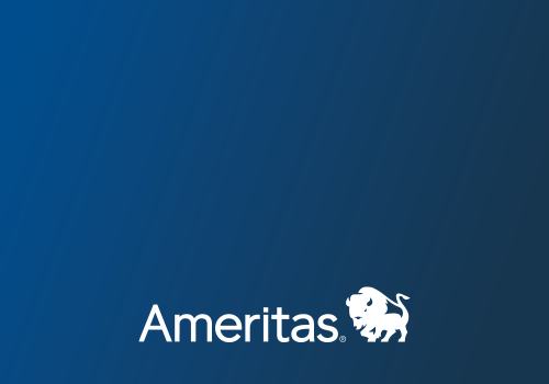 decorative tile with Ameritas logo