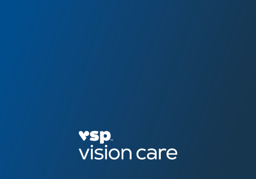 decorative tile with VSP Vision Care logo