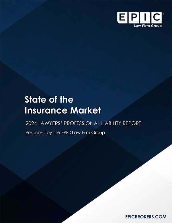 2024 Lawyers' Professional Liability report cover thumbnail