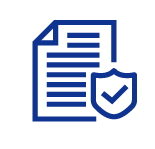document with shield & check icon