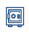 personal safe icon